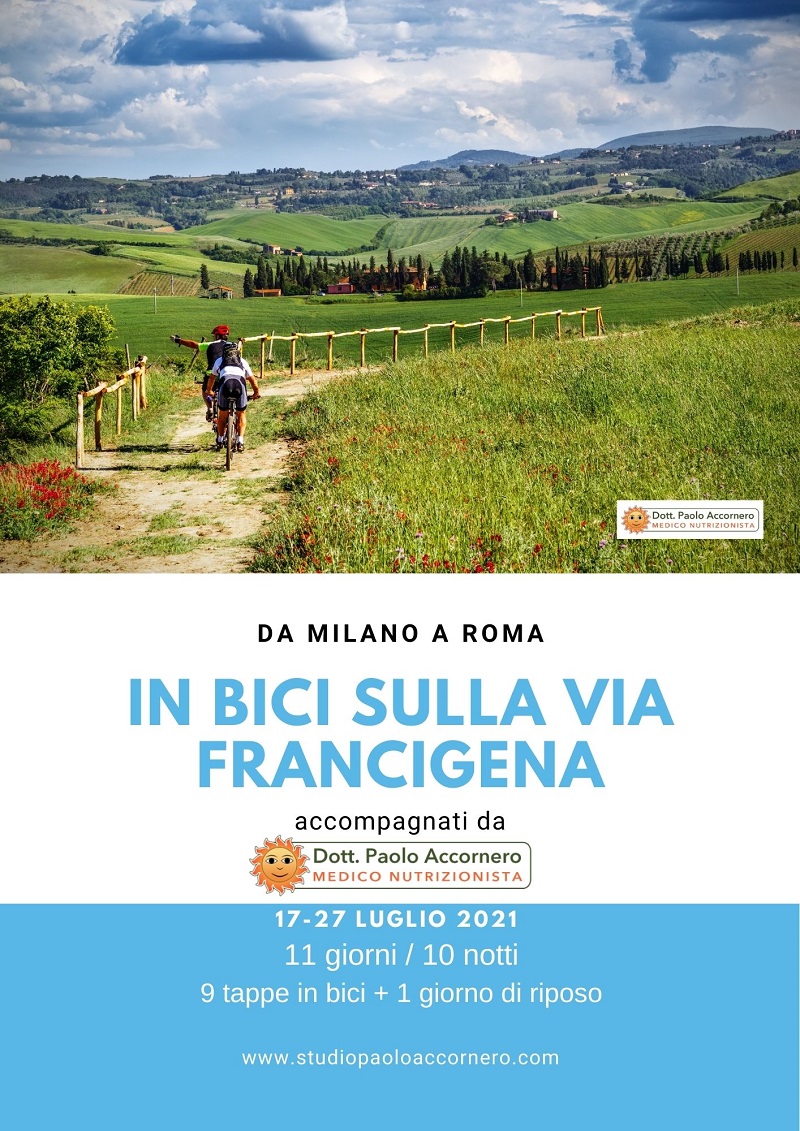 La Via Francigena in bici da Milano a Roma