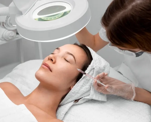 Trattamento di biorivitalizzazione viso in studio medico a Milano centro